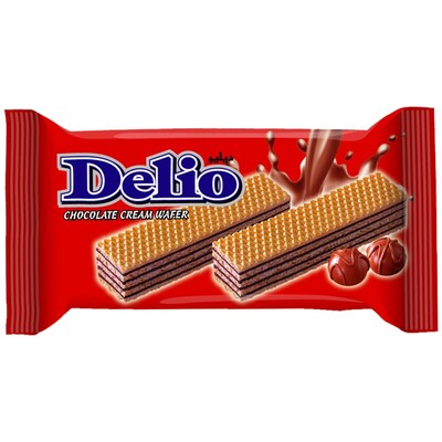 DELIO CREAM WAFER CHOCOLATE 16G
