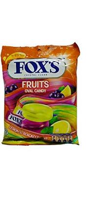 FOXS FRUIT OVAL PACKET 125G