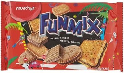 MUNCHYS FUNMIX ASSORTED 295G