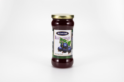 SUNSTAR BLACKCURRANT JAM 430G