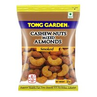 TONG GARDEN CASHEW NUTS MIXED ALMONDS SMOKE 33G