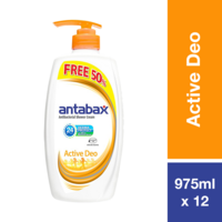 ANTABAX SHOWER CREAM ACTIVE DEODORANT BOTTLE 960ML