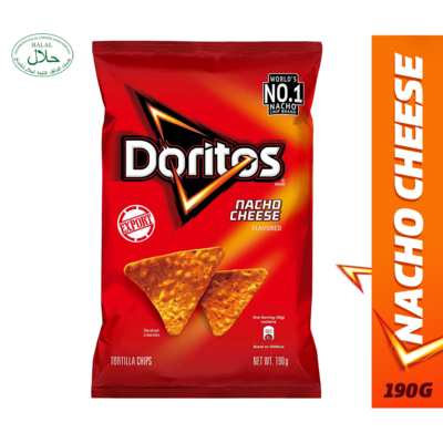 DORITOS NACHO CHEESE 190G