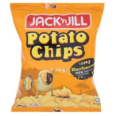 JACKNJILL POTATO CHIPS BBQ 60G