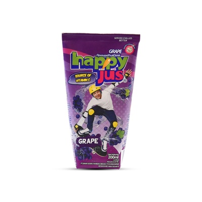 HAPPY JUS 200ML GRAPE