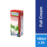 LACNOR MILK FULL CREAM 180ML