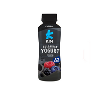 KIN BULGARIAN YOGURT DRINK BLACK 200ML