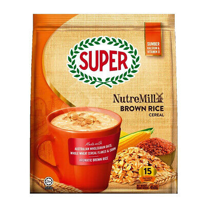 SUPER NUTREMILL CEREAL BROWN RICE 30G