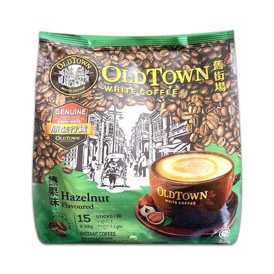 OLD TOWN WHITE COFFEE 3IN1 HAZELNUT 35G
