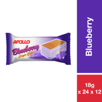 APOLLO LAYER CAKE BLUEBERRY 18G