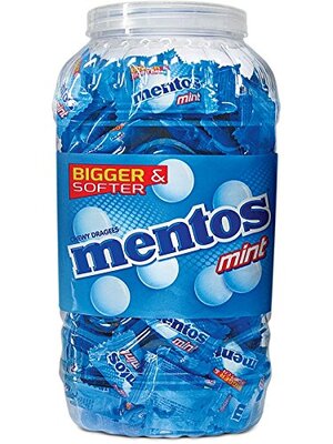 MENTOS CANDY MINT JAR 540G