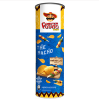 MISTER POTATO CRISPS 125G BBQ