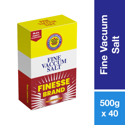 FINESSE VACUUM SALT 500G
