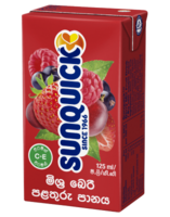 SUNQUICK FRUIT DRINK MIXED BERRIES 125ML