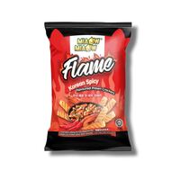 MIAOW MIAOW FLAME KOREAN SPICY PRAWN CRACKERS 50G