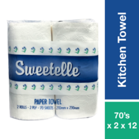 SWEETELLE KITCHEN PAPER TOWEL 70'S