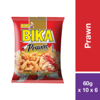 BIKA PRAWN CRACKERS 60G
