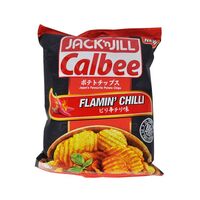 JACKNJILL CALBEE POTATO CHIPS FLAMIN' CHILI 60G
